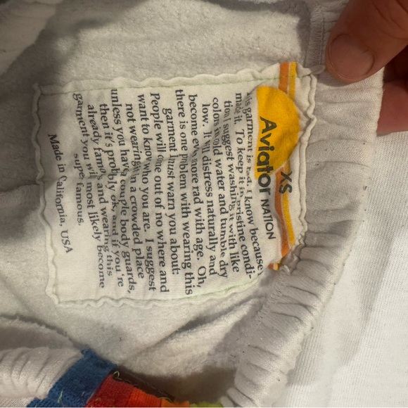 Aviator Nation Women’s Sweat Set
Zip up hoodie and matching sweat pants logo - Picture 10 of 12